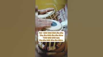 Teentaal basic kaida .prakaar - 4 ✨ #tabla #shorts #ytshorts #cover #tutorial #lesson #shortsvideo