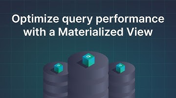 Optimize Tinybird Endpoints with Materialized Views