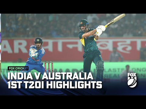 India v Australia - 1st T20I Full Match Highlights I 23/11/23 I Fox Cricket