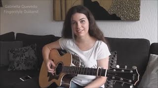 Red Hot Chili Peppers - Californication | Karaoke Fingerstyle Guitar w/ Gabriella Quevedo