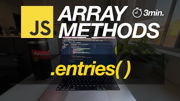 JavaScript-arraymethoden in minuten: ENTRIES( ) — 3 VOORBEELDEN!