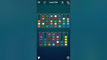 Ball Sort Puzzle Level 549