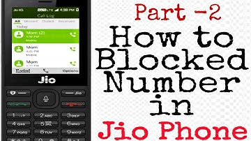 How To Block Number in jio phone Part -2 (2020) New Update |