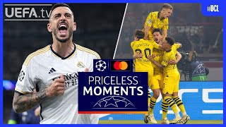 #UCL PRICELESS MOMENTS of the Week | Joselu, Hummels... by UEFA 10,118 views 3 days ago 2 minutes, 16 seconds