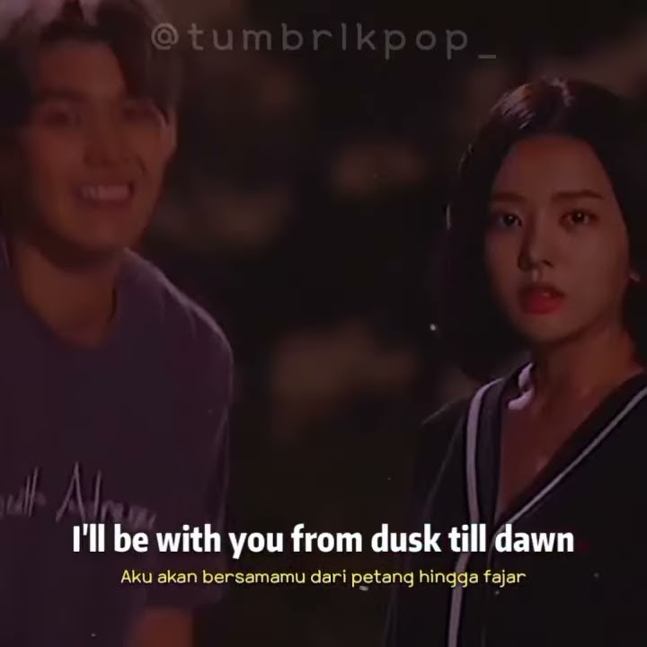 Story wa lagu Dusk till dawn versi Love revolution