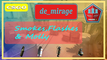 CSGO|| Mirage || Palace Flash (from connector) [ perfect support flash ] Essential Cs go Smokes