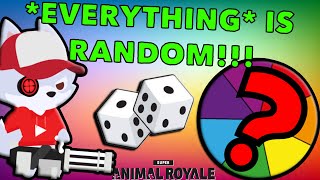 Super Animal Royale, But EVERYTHING IS *RANDOM*!