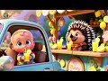🚗🔴 Baby’s Red Car Trip 🌈✨ | Fun Road Adventure for Kids | Learn Colors, Travel & Movement