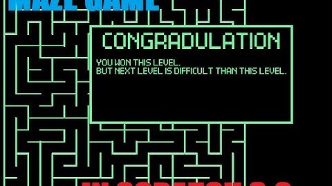 How to make Easy Maze Game in Scratch 3 0