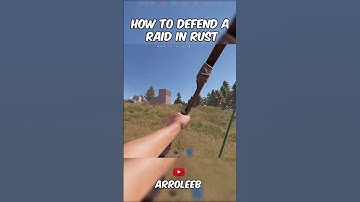 Goofy Raid Defense #rust #arroleeb #rustconsole #shorts #gaming