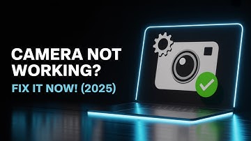 Camera Not Working in Windows 11? | Fix it Now (2025 Tutorial – Fast & Easy!)”