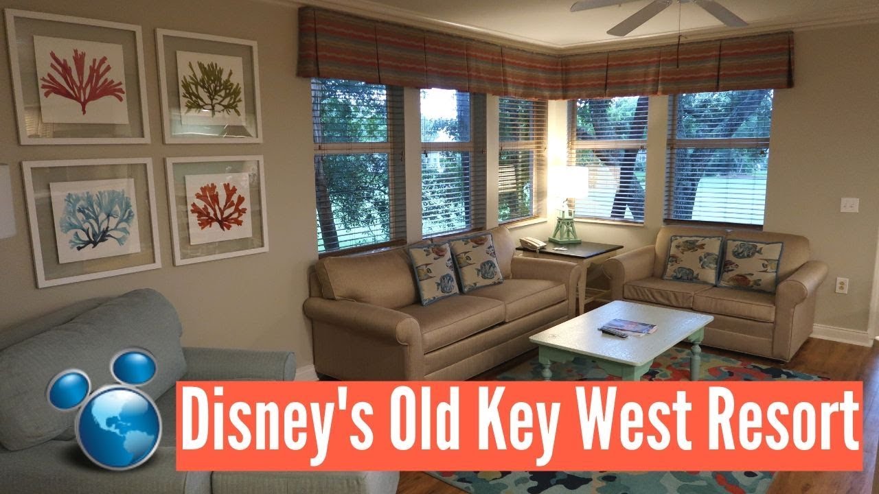 Disney S Old Key West Resort 1 Bedroom Villa Complete Room Tour