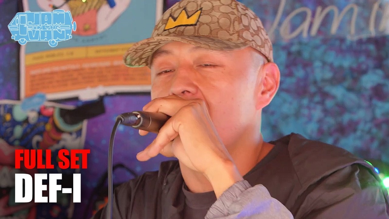 Def-I | Jam in the Van | Hip-hop Rap (Full Set 2025) - YouTube