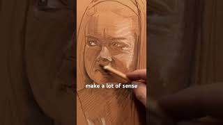 Justin Maas Demos 3 Ways to Draw Pastel Portraits #art