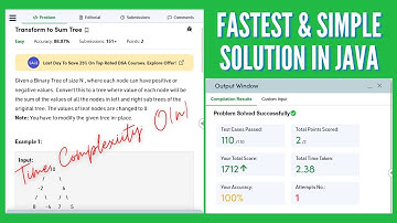 Transform to Sum Tree GFG Practice POTD Solution || GFG POTD 10th Jan Solution in Java
