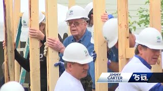 Local Habitat for Humanity community remembers Jimmy Carter's legacy