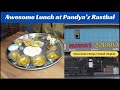 Awesome thali at pandyaz rasthal rajkot  food review  roving family