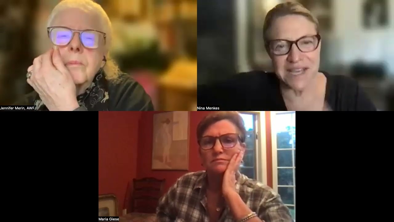 Nina Menkes & Maria Giese discuss BRAINWASHED: SEX-CAMERA-POWER with AWFJ via Zoom (Exclusive)