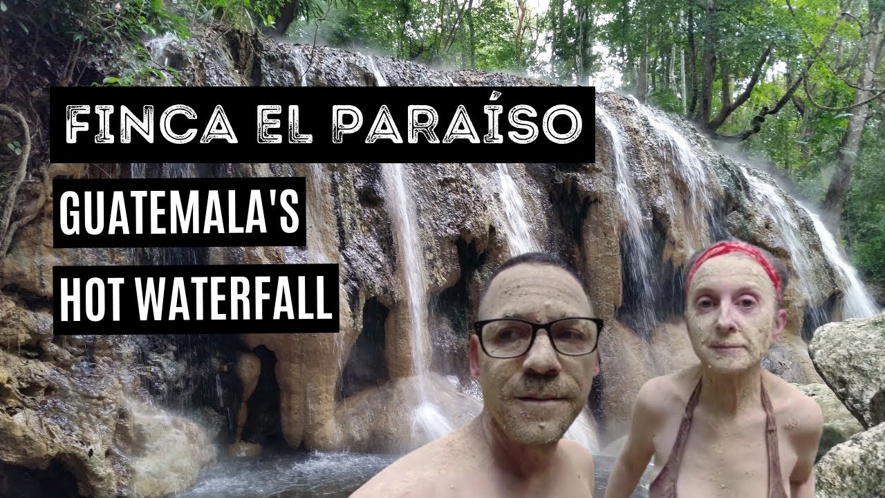 FINCA EL PARAÍSO | AMAZING HOT SPRING WATERFALL Near Rio Dulce, Guatemala