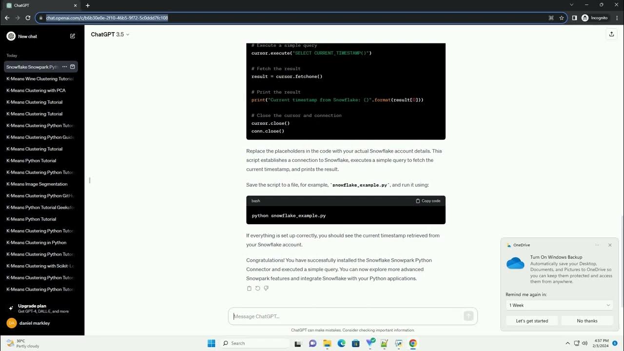 pip install snowflake snowpark python - YouTube