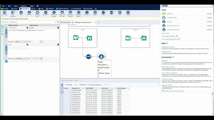 Alteryx - Using DateTime to Optimize Package Sitting in Warehouse