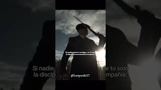 No necesitas a nadie para avanzar. #peakyblinders #motivacion