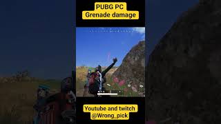 PUBG PC throwables used to eliminate enemies #pubgpc #gameplayhighlights