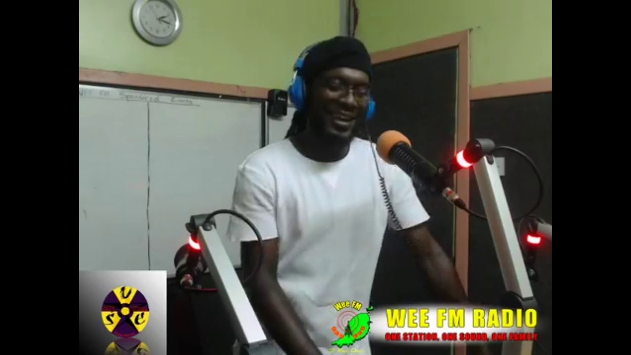 Kevin Peterkin Live on WEE FM talking about first reggae release