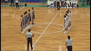 【2019 全中バスケ 男子 決勝】古田（広島）vs 京都精華学園 中学 バスケ