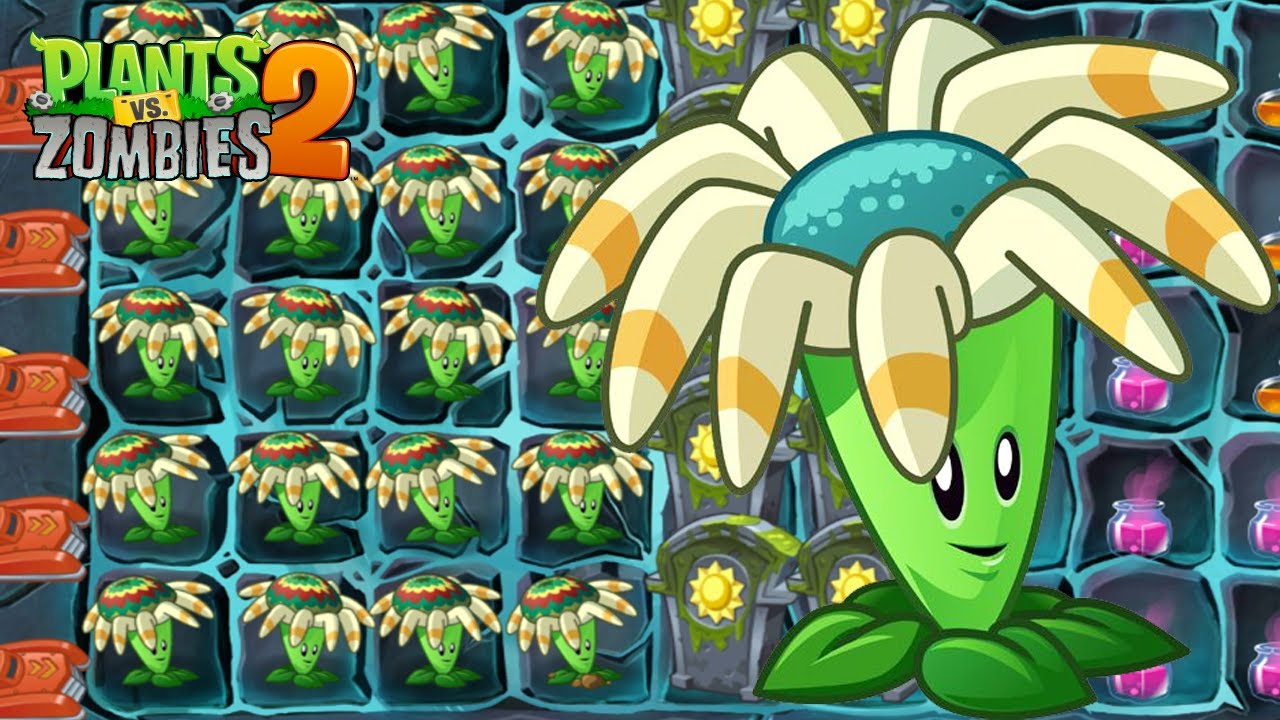 Plants Vs Zombies 2 - Pvz 2 MAX LEVEL PLANT BLOOMERANG Vs ZOMBIES Part ...