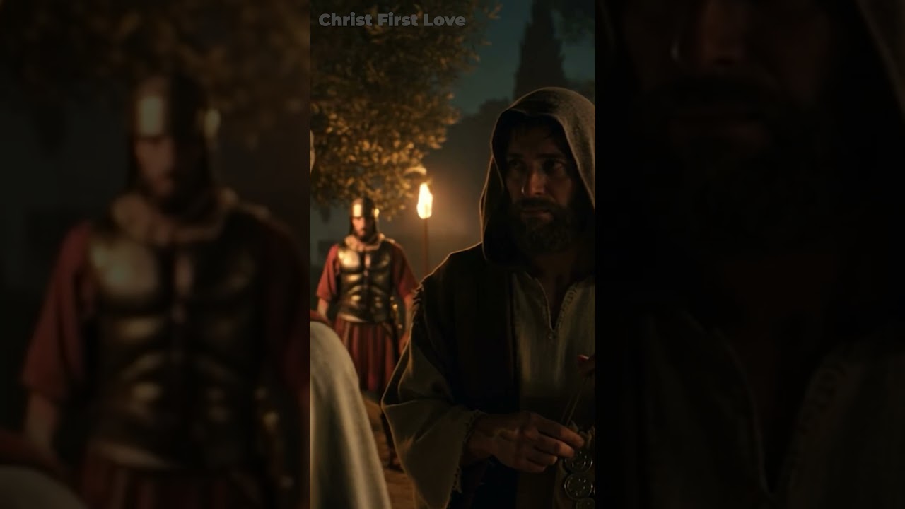 Judas Betrays Jesus | The Kiss of Betrayal 💔👁️ 