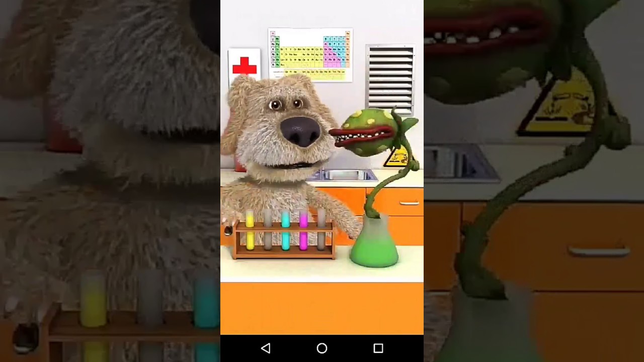 Talking ben funny colour reaction