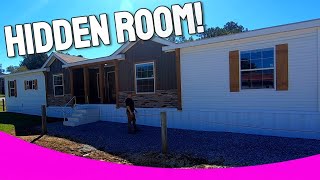 Her HIDDEN ROOM! You WON'T BELIEVE what we found in this mobile home!  The Lynn Winston Homebuilders