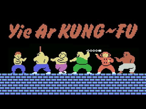 Полное прохождение NES (((DENDY))) Longplay Yie-Ar Kung Fu / Кунг ФУ