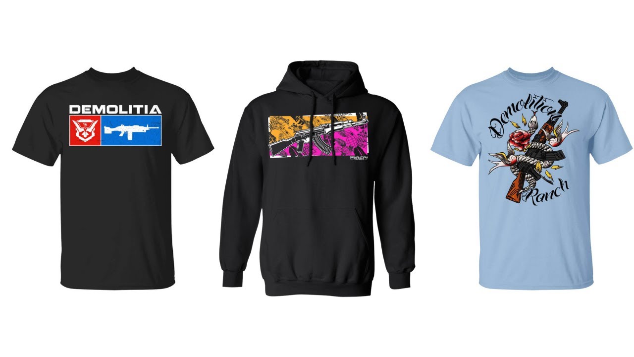 Demolition Ranch Merch & TShirts, Hoodies, Long Sleeve, Mug Alberto