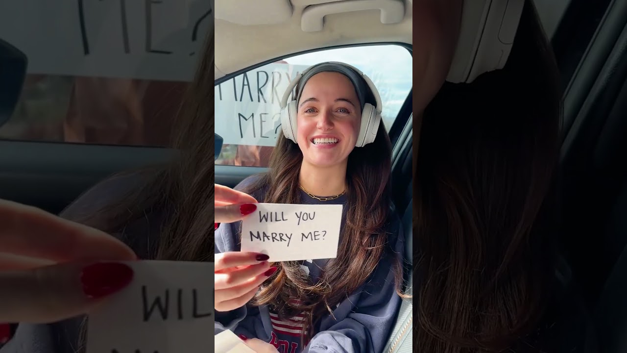 Headphone Game Turns Into a Marriage Proposal! 💍🎧