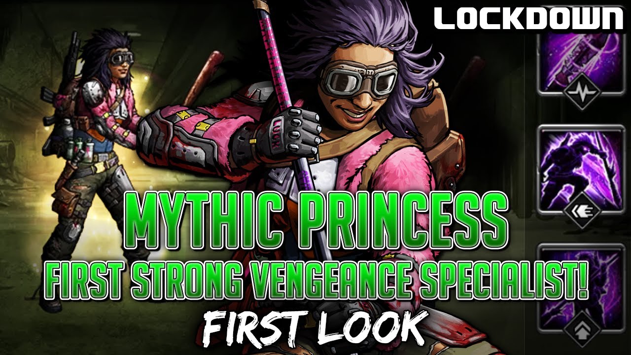 TWD RTS: Mythic Princess, Strong Vengeance Specialist! The Walking Dead: Road to Survival Leaks
