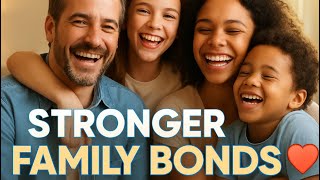 How to Build Stronger Family Relationships | Top Family Bonding Tips You Need