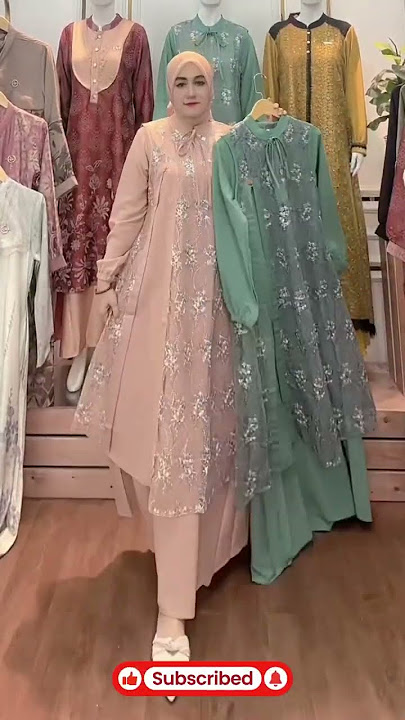 Dress Motif Zeira Muslim Mewah #dressmotif #muslimah  #mewah #bestie