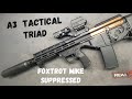 Suppressed foxtrot mike with a3 tactical triad bullpup chassis