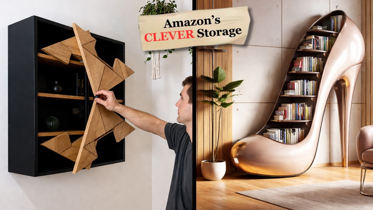 These CLEVER Space-Saving Solutions From Amazon Will Fix Your Home ...