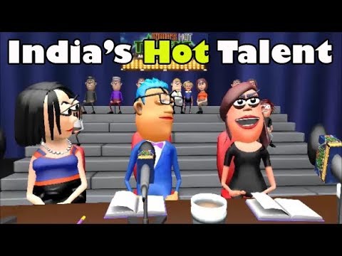HINDI CARTOON OF - INDIA'S HOT TALENT AUDITION - BANANA PEOPLE COMEDY -  YouTube