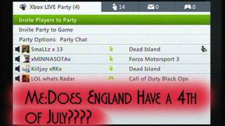 Xbox Live Funny Questions