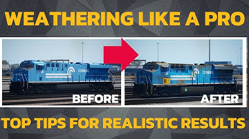 Livery Editor 2.0 Pro Tips: How to Weather Like a Real PRO | TSW5