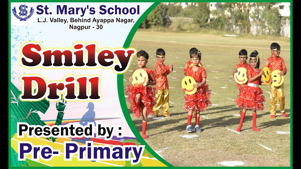 Smiley Drill Presented by Pre- Primary ( Sports Day 2023-24 )