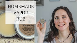 Homemade Vapor Rub Recipe with Essential Oils | Bumblebee Apothecary