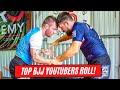 Chewjitsu  jordan teaches jiujitsu have an epic roll  bjj rolling commentary