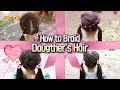 Dad Braids Daughter’s Hair Every Morning & Can Do over 100 Braid Styles