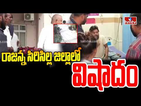 రాజన్న సిరిసిల్ల జిల్లాలో విషాదం | Rajanna Sircilla District | hmtv - HMTVNEWS