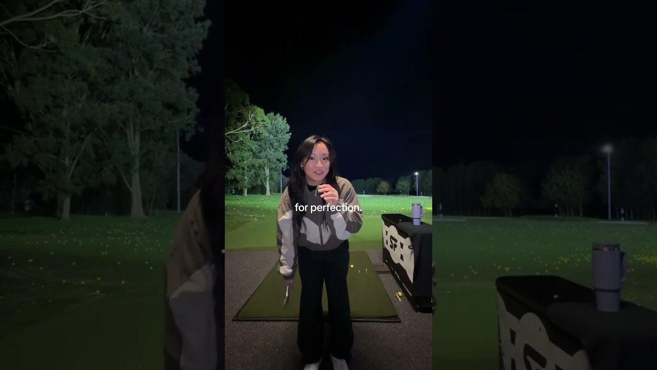 progress not perfection 🏌🏽‍♀ #golf#beginnergolf#womensgolf